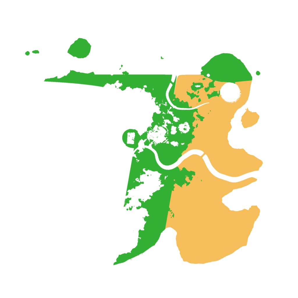 Biome Rust Map: Procedural Map, Size: 2750, Seed: 987198