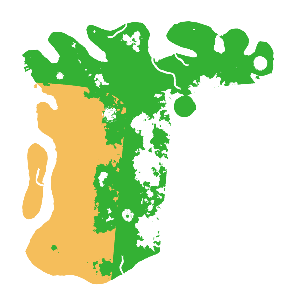 Biome Rust Map: Procedural Map, Size: 3875, Seed: 383025715