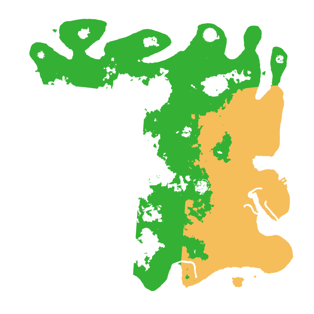 Biome Rust Map: Procedural Map, Size: 4000, Seed: 1150210979