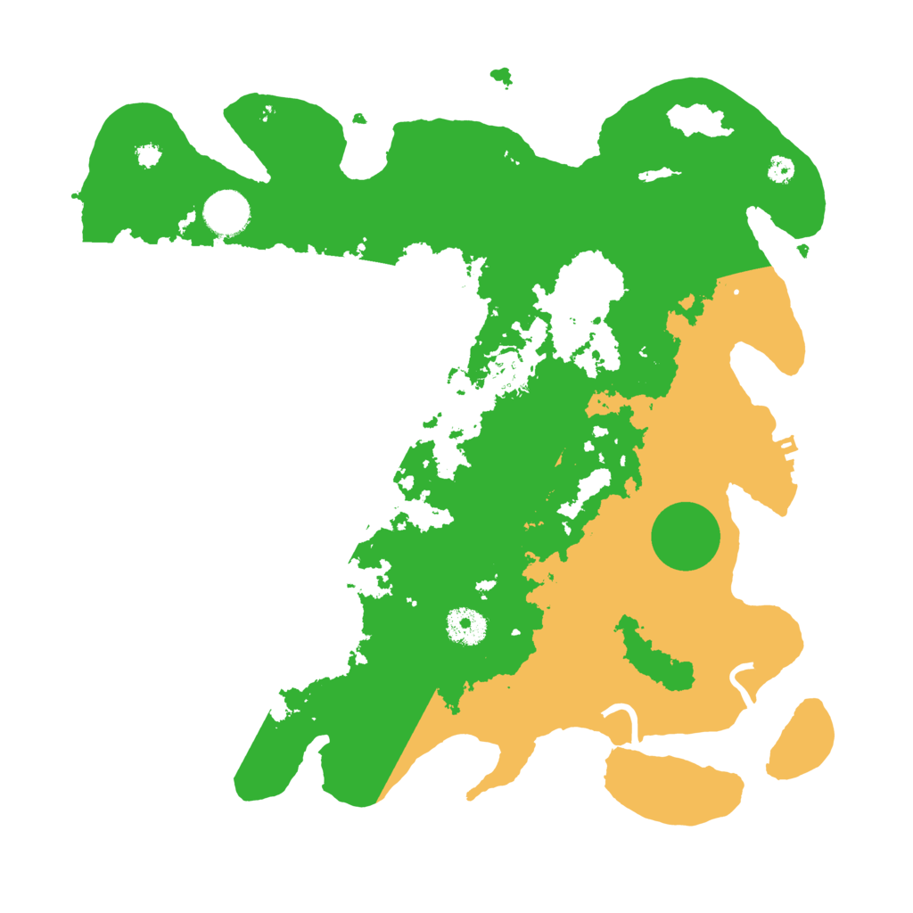 Biome Rust Map: Procedural Map, Size: 3500, Seed: 1396700293
