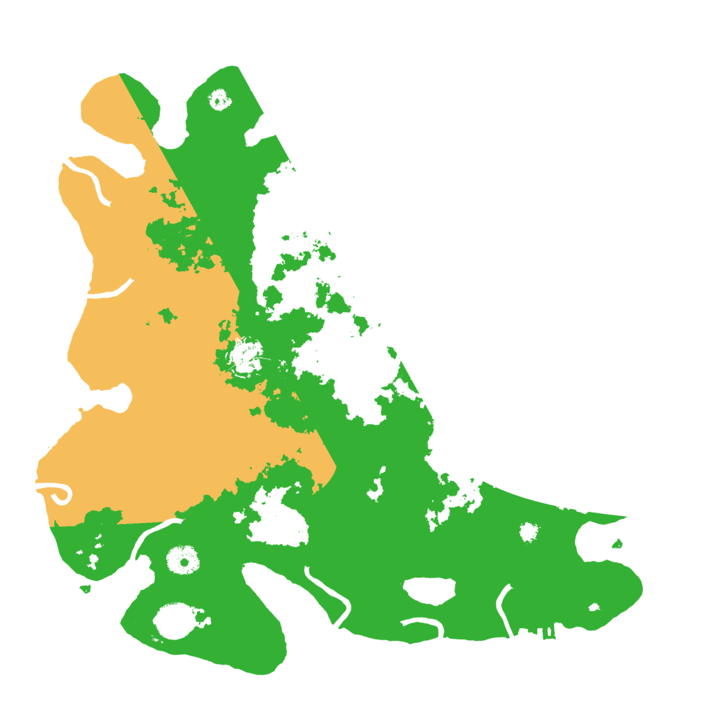 Biome Rust Map: Procedural Map, Size: 3500, Seed: 1444903495