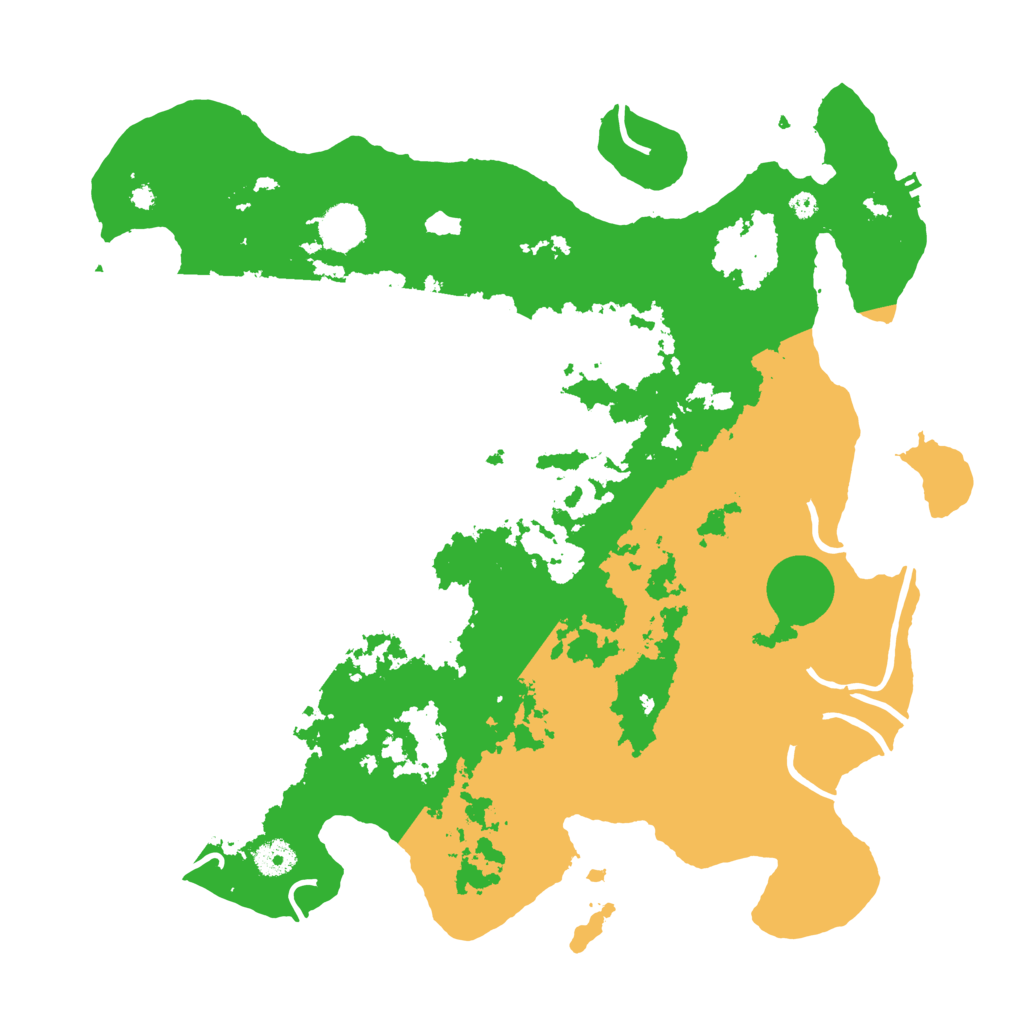 Biome Rust Map: Procedural Map, Size: 4000, Seed: 1386820281