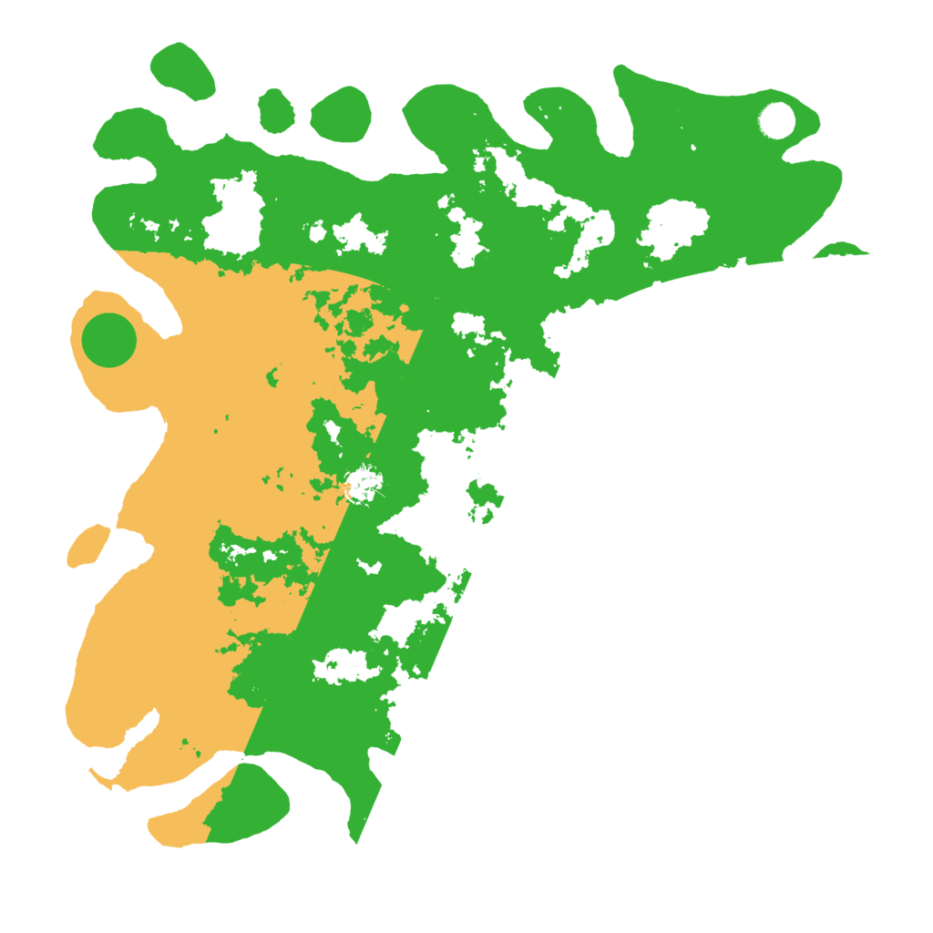 Biome Rust Map: Barren, Size: 4500, Seed: 880055355