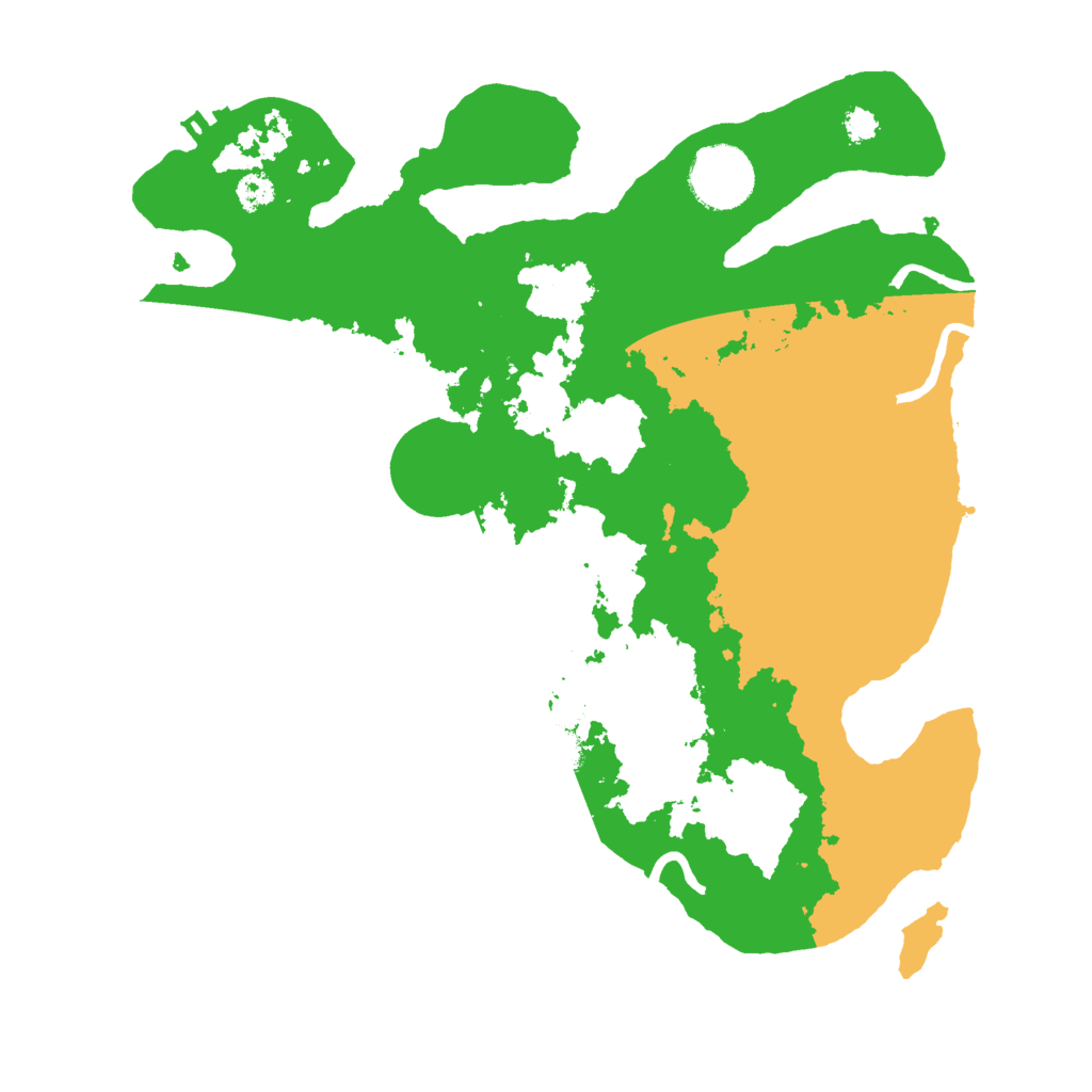 Biome Rust Map: Procedural Map, Size: 3000, Seed: 1988346872