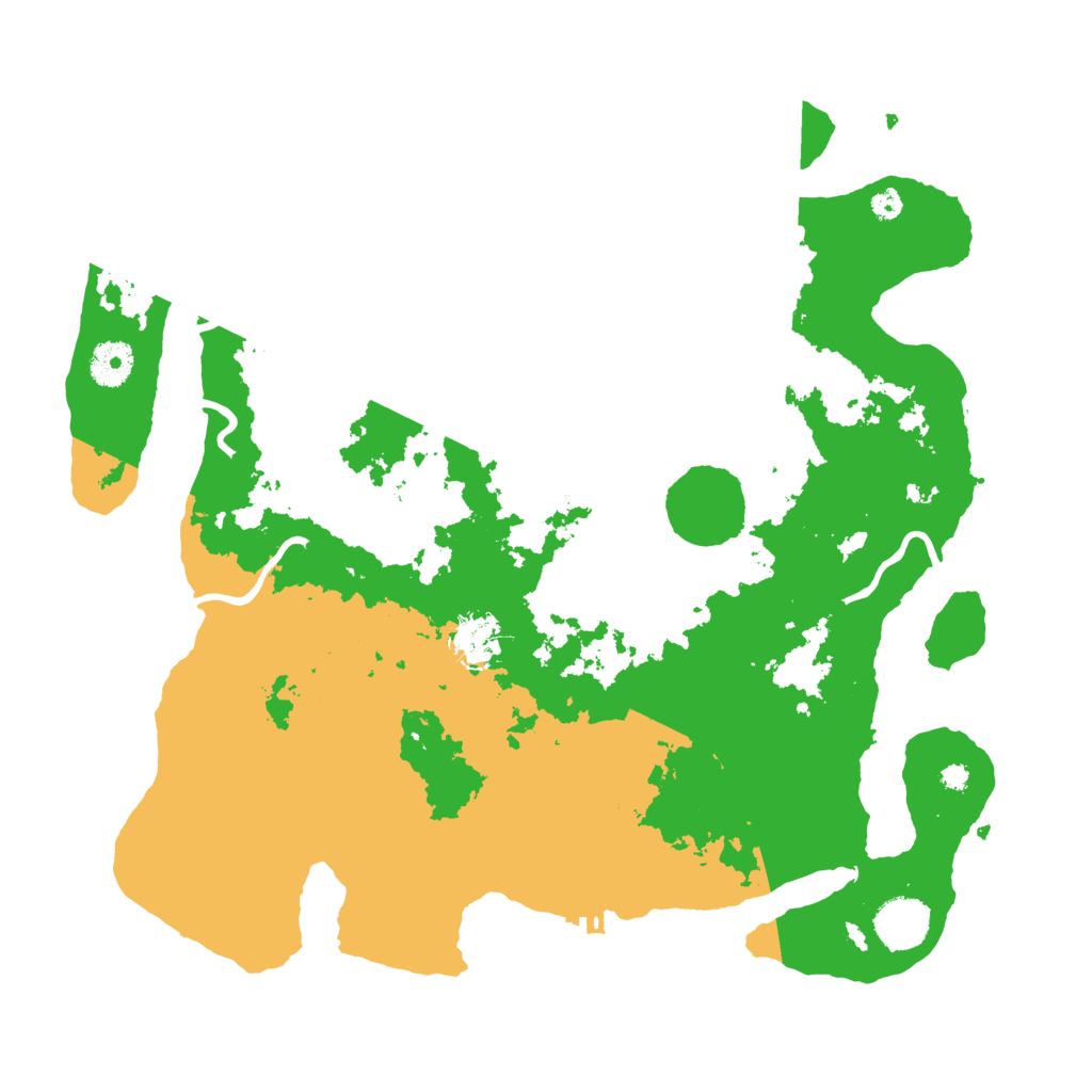 Biome Rust Map: Procedural Map, Size: 3700, Seed: 2091824337