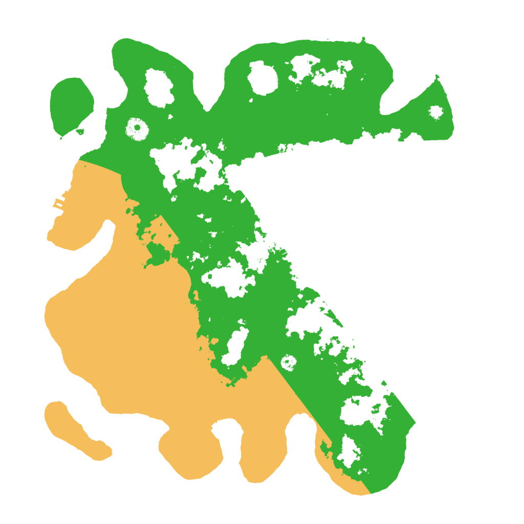 Biome Rust Map: Procedural Map, Size: 3500, Seed: 15893786