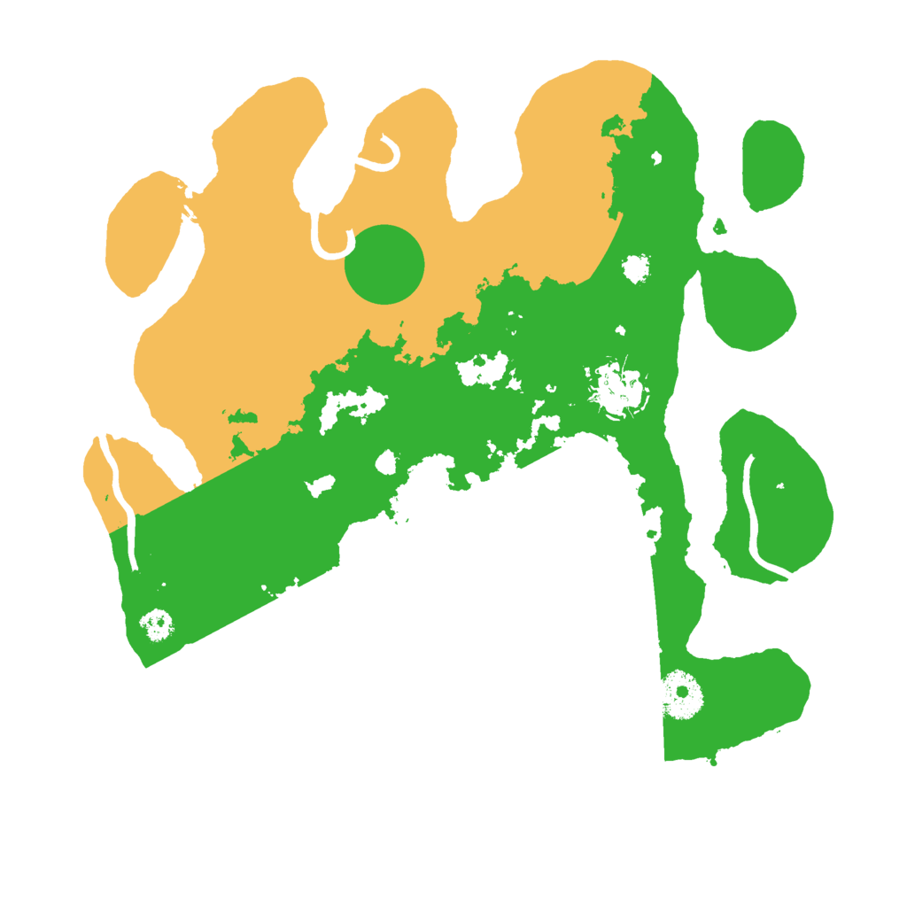 Biome Rust Map: Procedural Map, Size: 3000, Seed: 1539981220