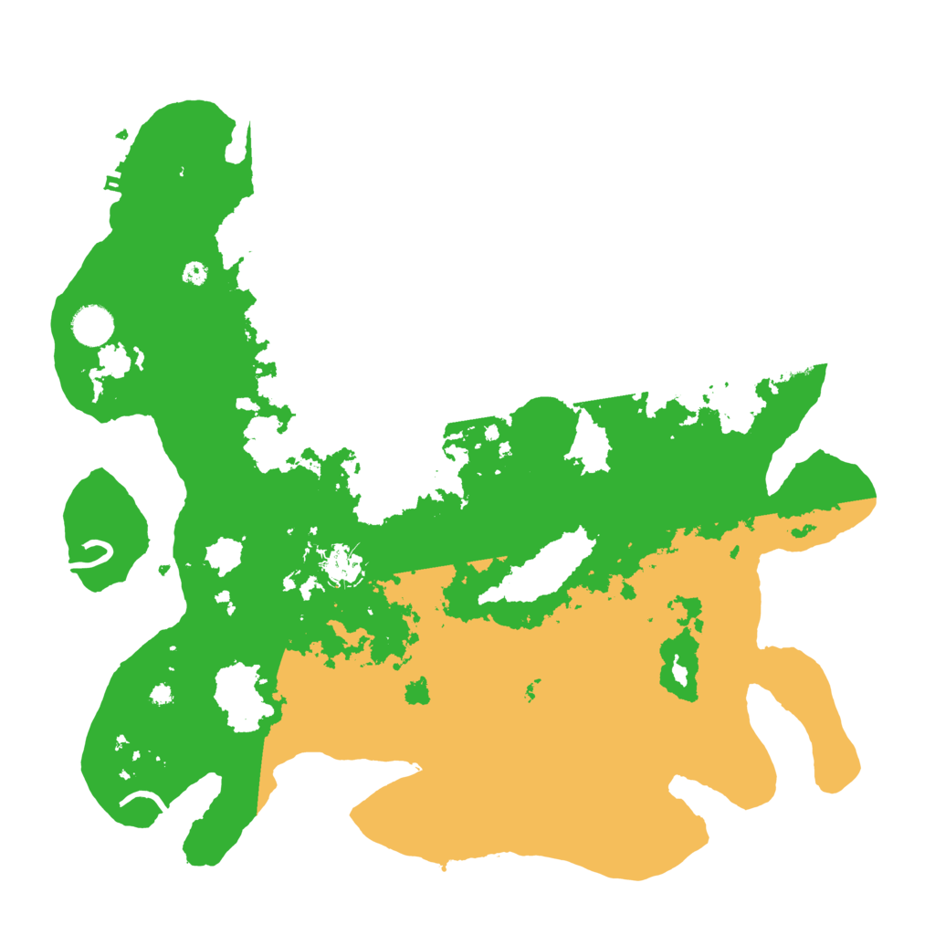 Biome Rust Map: Procedural Map, Size: 4000, Seed: 419854