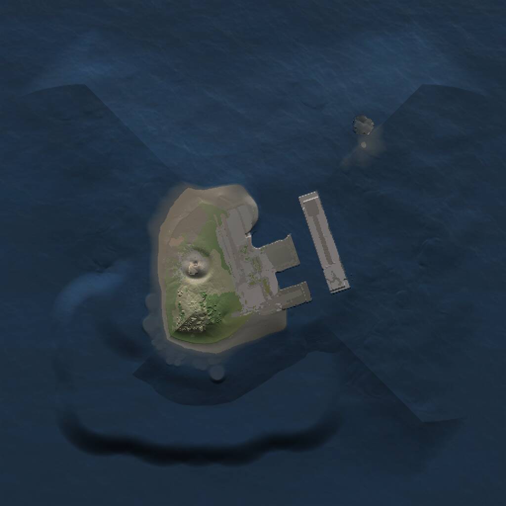 Rust Map: Procedural Map, Size: 1000, Seed: 782889380, 2 Monuments