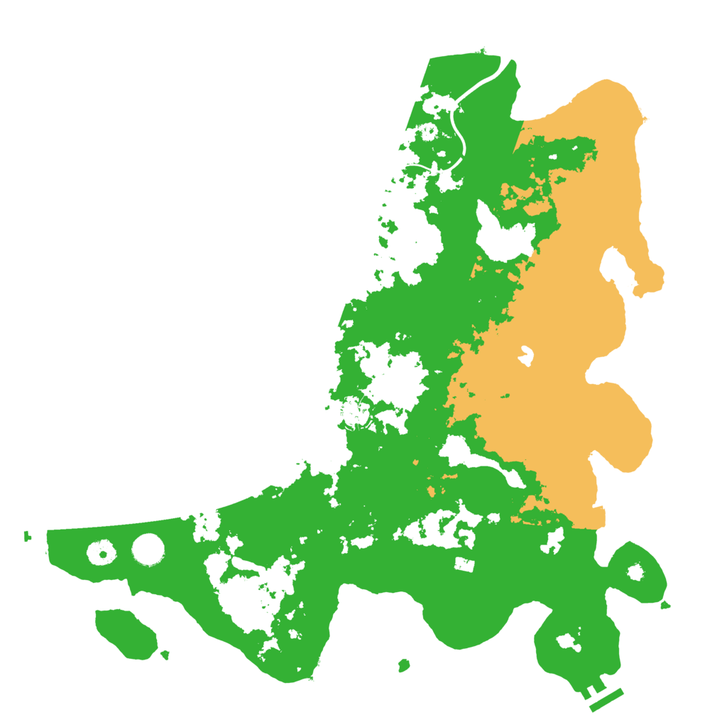 Biome Rust Map: Procedural Map, Size: 4000, Seed: 1092416479