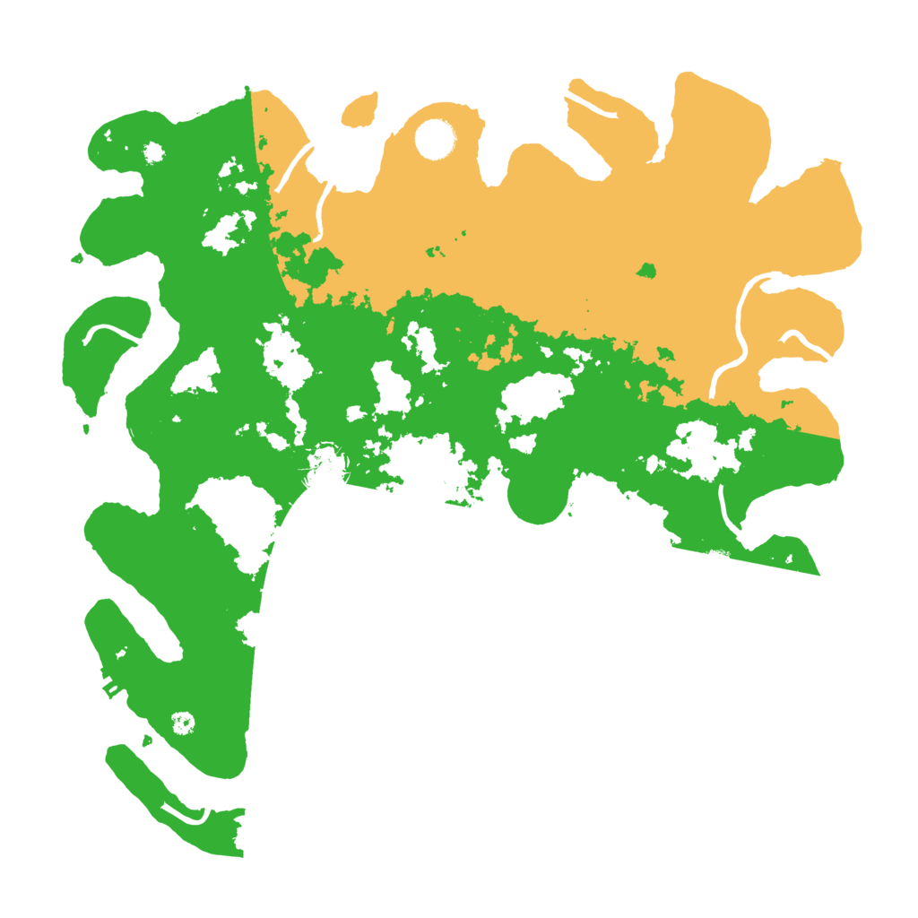 Biome Rust Map: Procedural Map, Size: 4000, Seed: 599874392