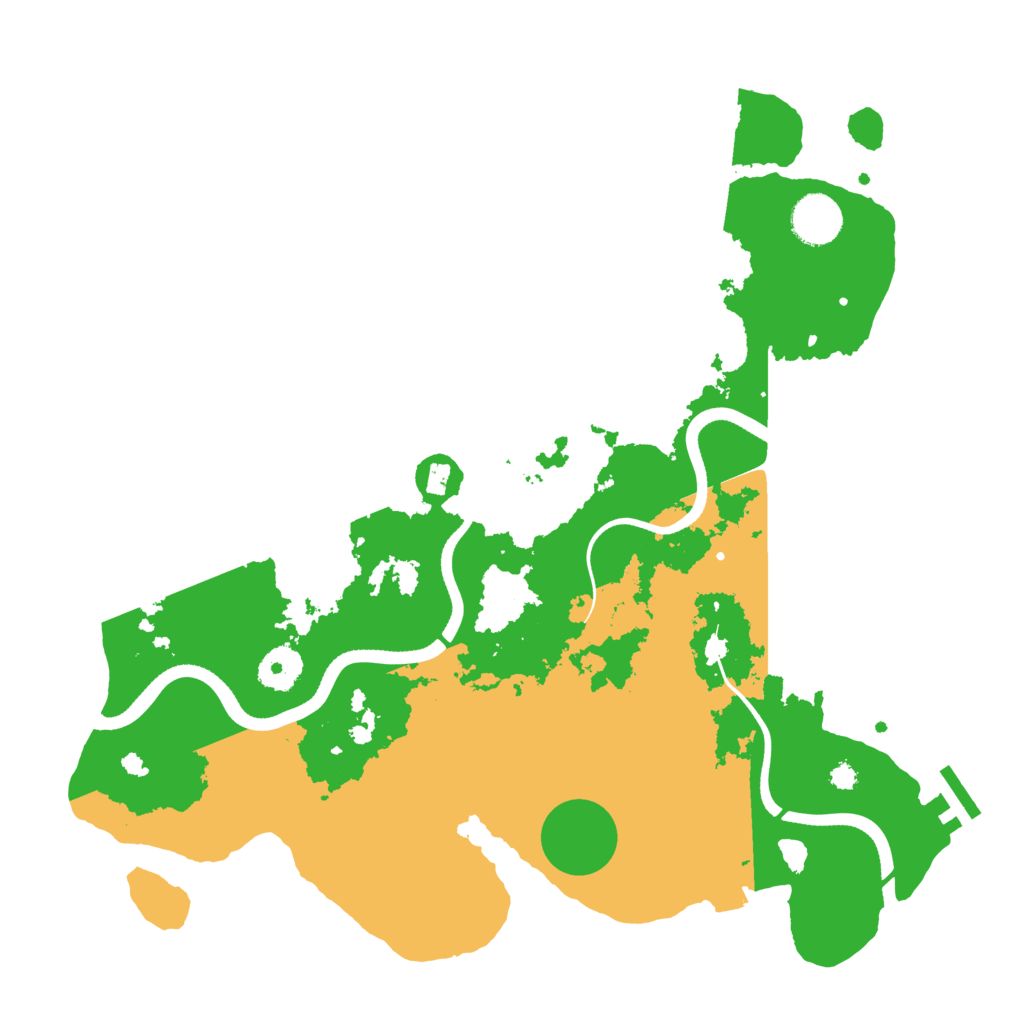 Biome Rust Map: Procedural Map, Size: 3550, Seed: 514185165