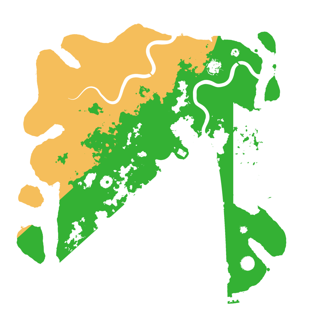 Biome Rust Map: Procedural Map, Size: 3850, Seed: 1783902507