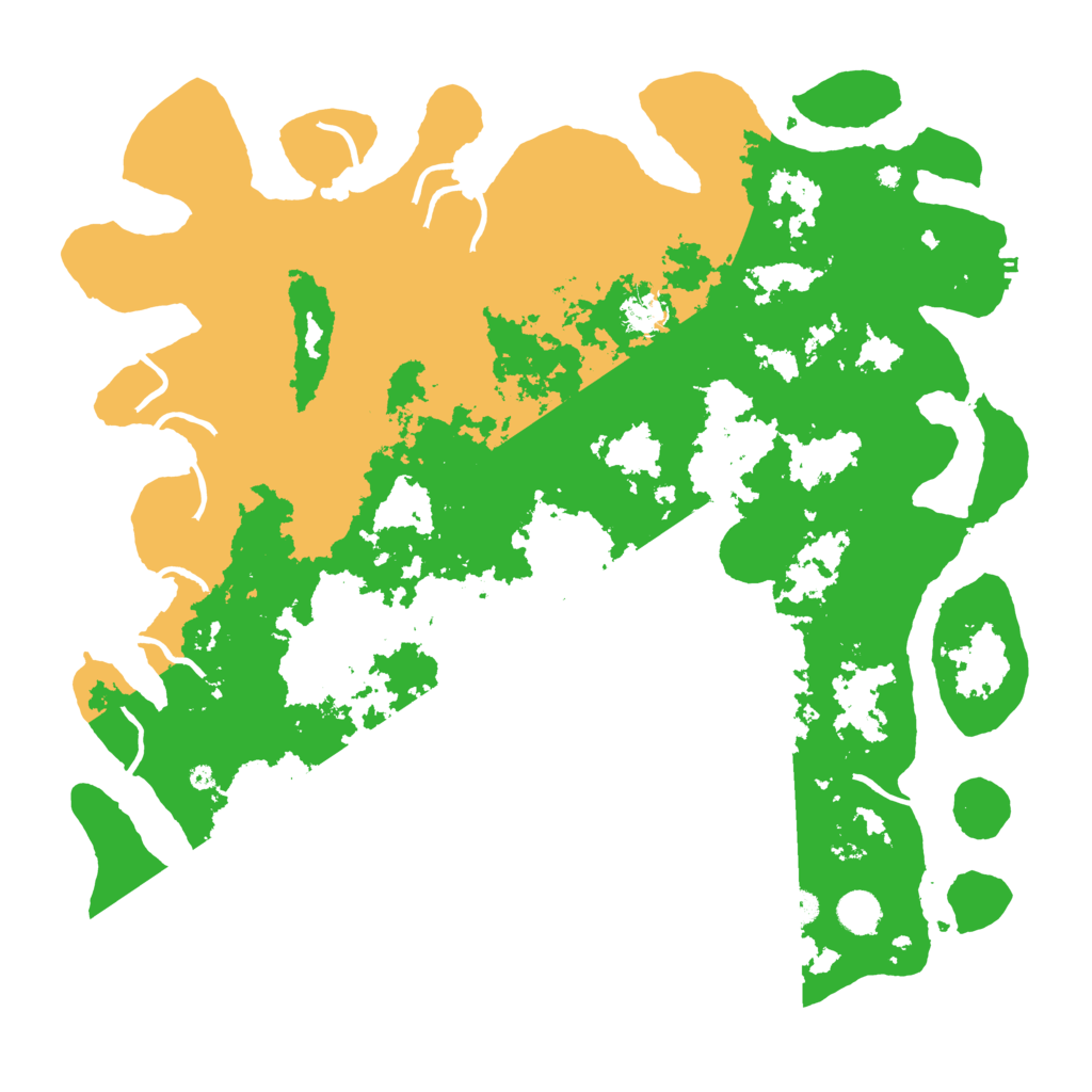 Biome Rust Map: Procedural Map, Size: 4500, Seed: 2333344
