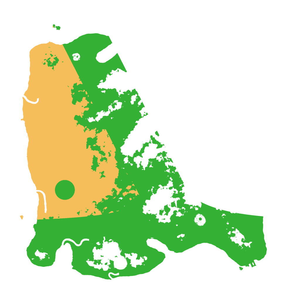 Biome Rust Map: Procedural Map, Size: 4000, Seed: 2363