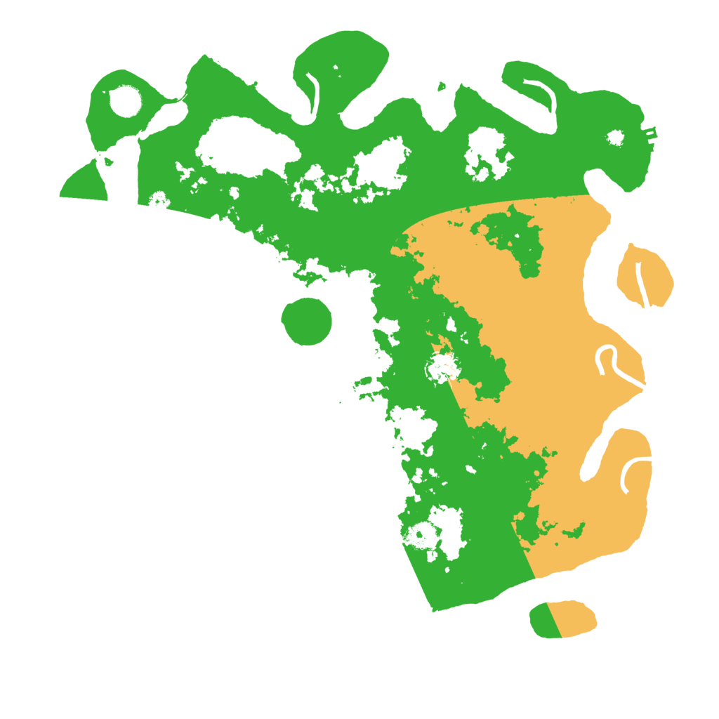 Biome Rust Map: Procedural Map, Size: 4000, Seed: 536475