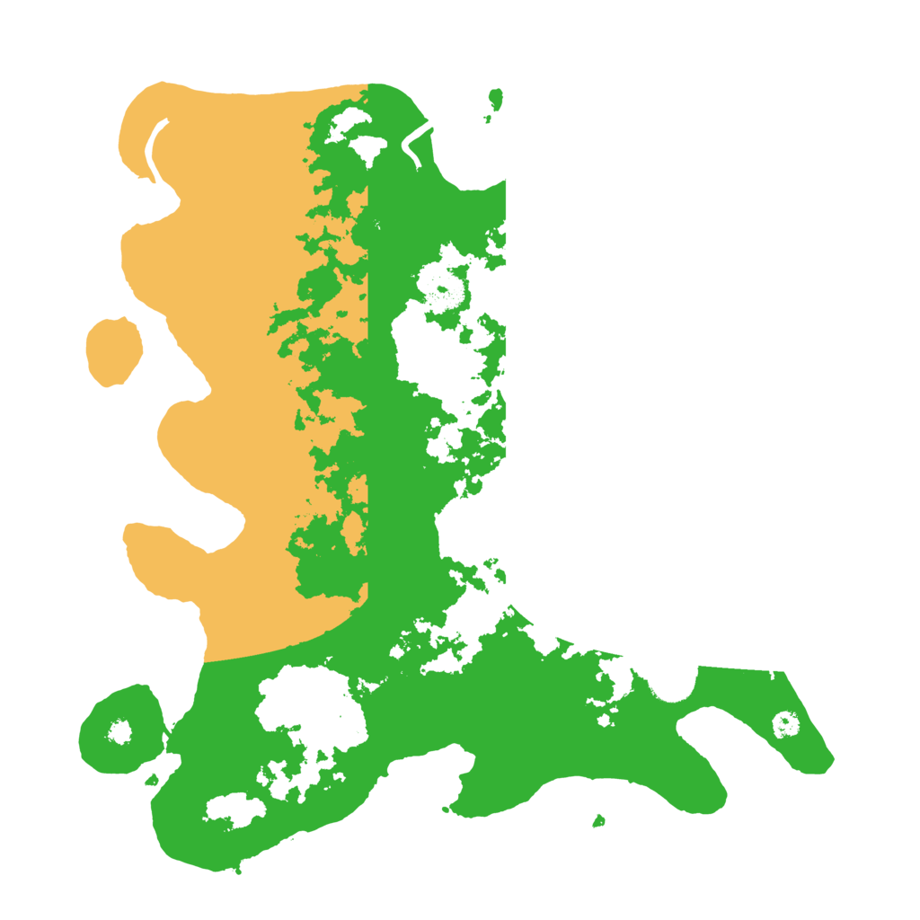 Biome Rust Map: Procedural Map, Size: 3500, Seed: 453970