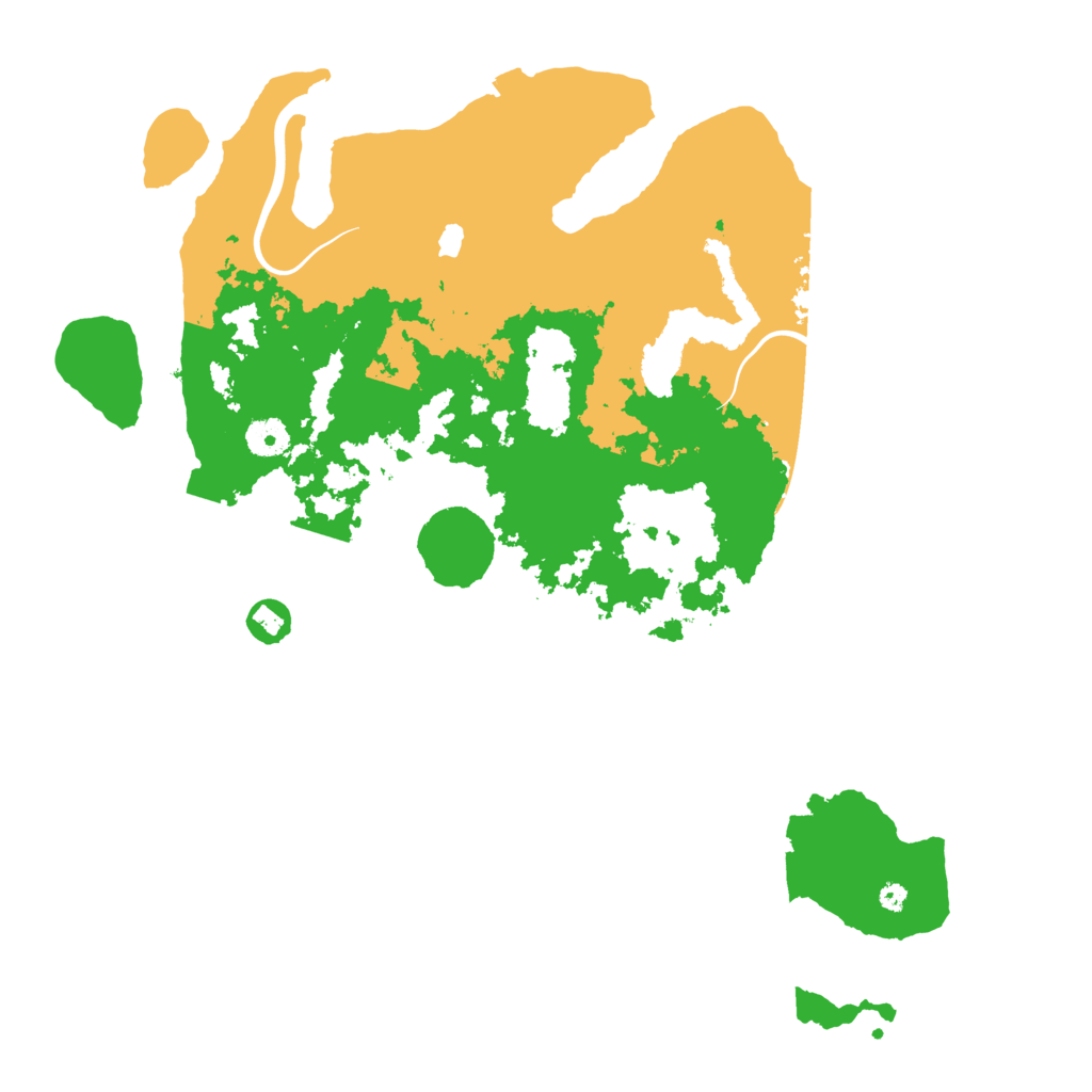 Biome Rust Map: Procedural Map, Size: 4000, Seed: 76543210