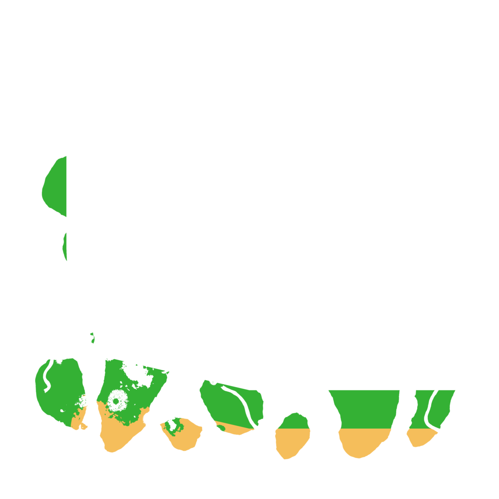 Biome Rust Map: Procedural Map, Size: 3500, Seed: 102845016