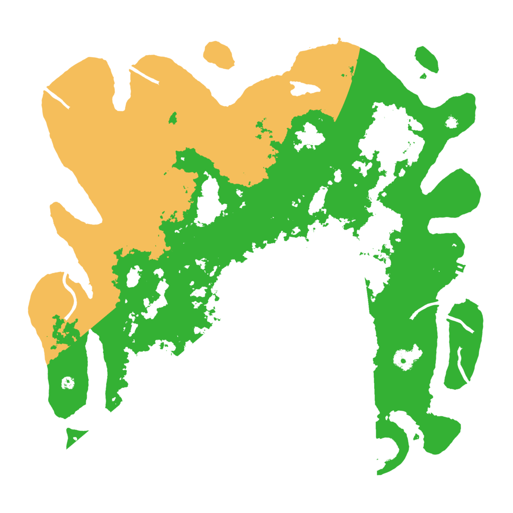 Biome Rust Map: Procedural Map, Size: 4000, Seed: 1920405060