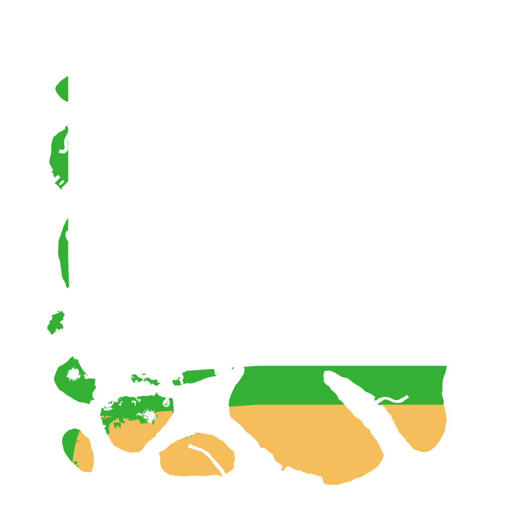 Biome Rust Map: Procedural Map, Size: 3600, Seed: 23301