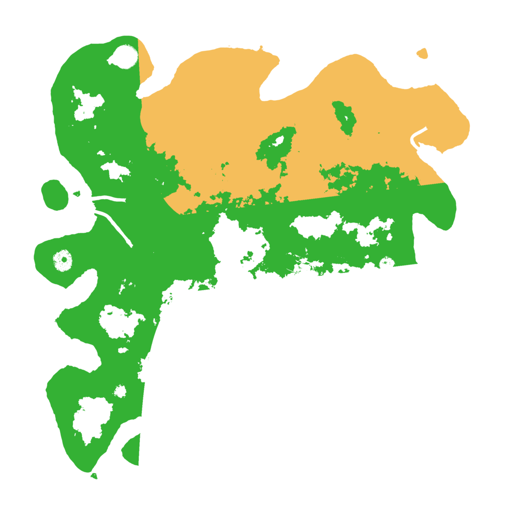 Biome Rust Map: Procedural Map, Size: 3850, Seed: 2026019968
