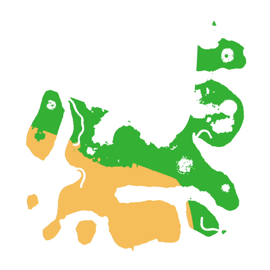 Biome Rust Map: Procedural Map, Size: 3000, Seed: 1377