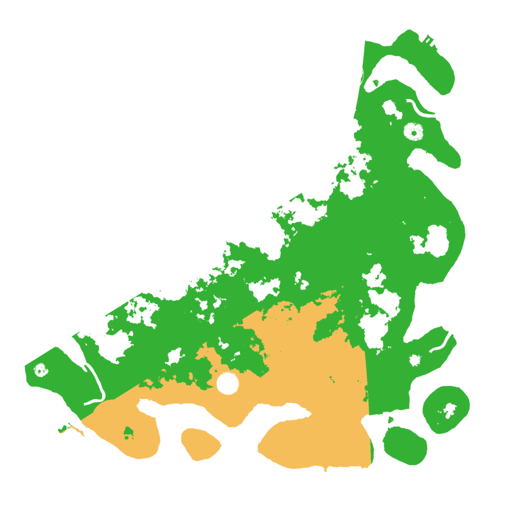 Biome Rust Map: Procedural Map, Size: 4000, Seed: 270160