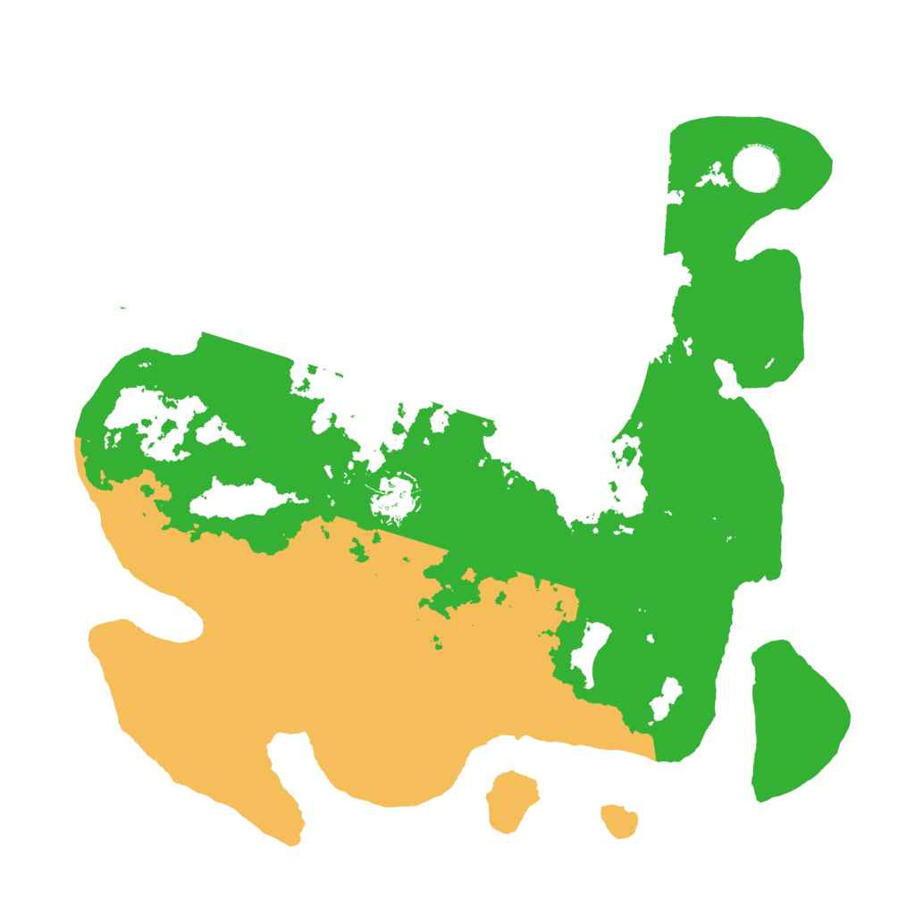 Biome Rust Map: Barren, Size: 3400, Seed: 220090205