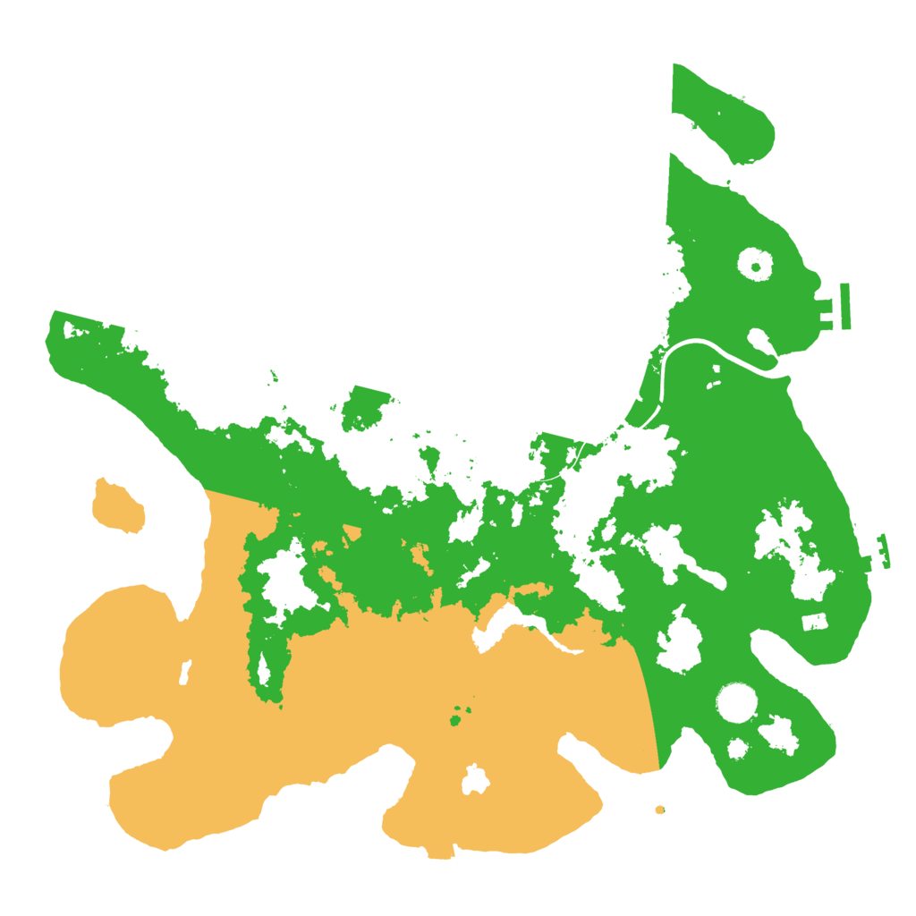 Biome Rust Map: Procedural Map, Size: 4000, Seed: 79