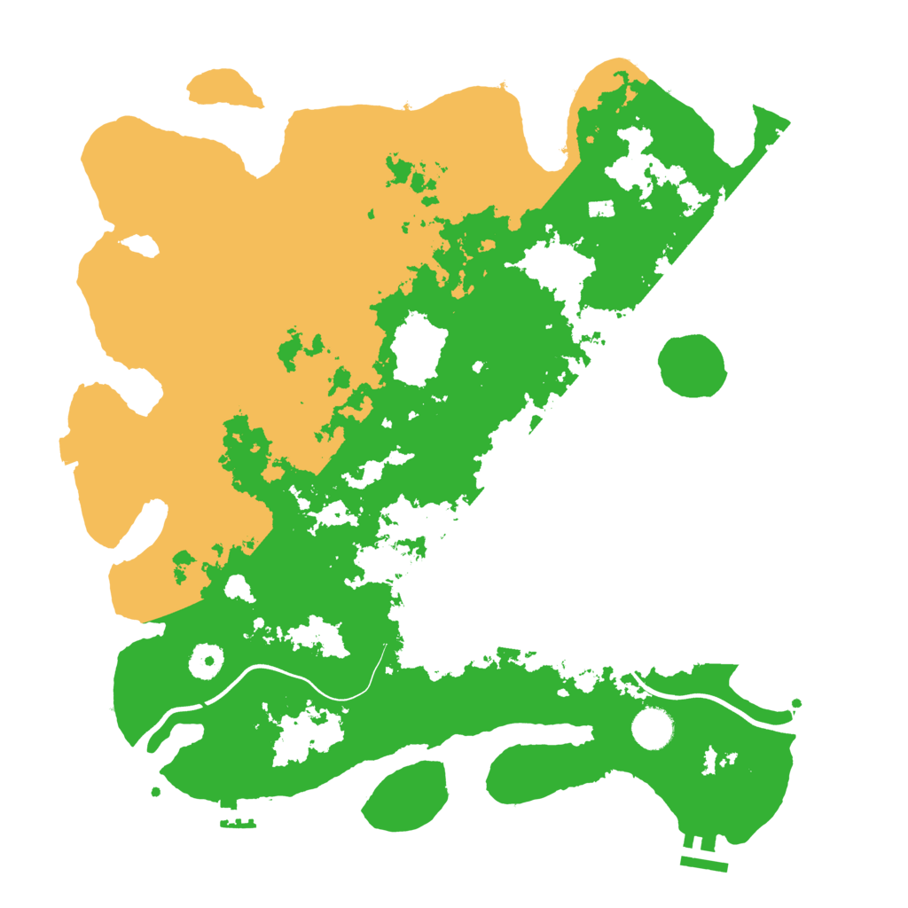 Biome Rust Map: Procedural Map, Size: 3850, Seed: 1003246572