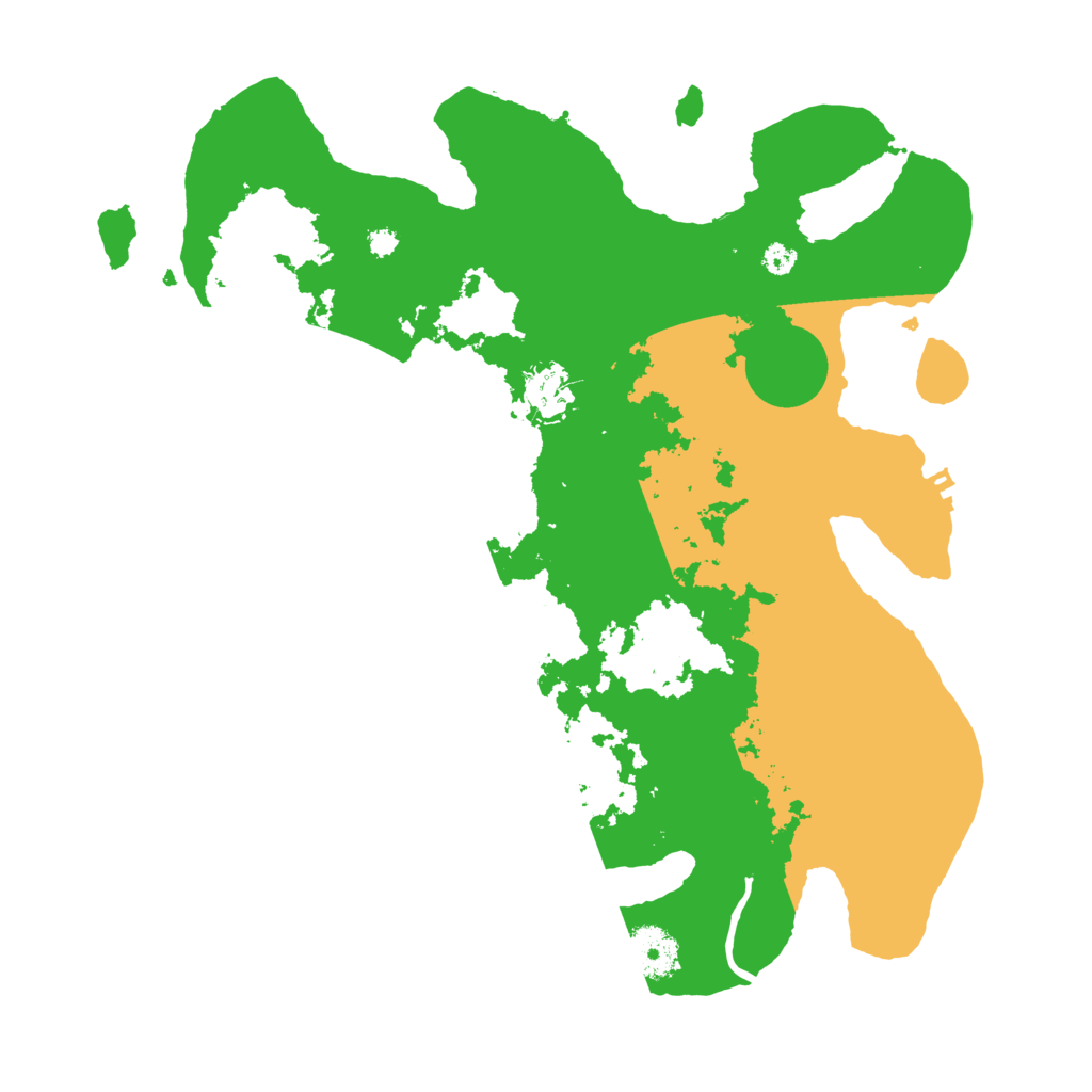 Biome Rust Map: Procedural Map, Size: 3500, Seed: 1822727291