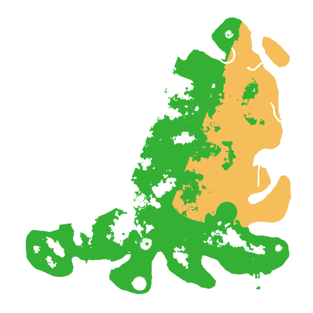 Biome Rust Map: Procedural Map, Size: 4000, Seed: 279840