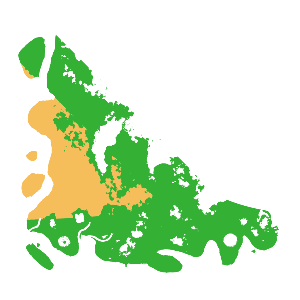 Biome Rust Map: Procedural Map, Size: 4000, Seed: 23041999