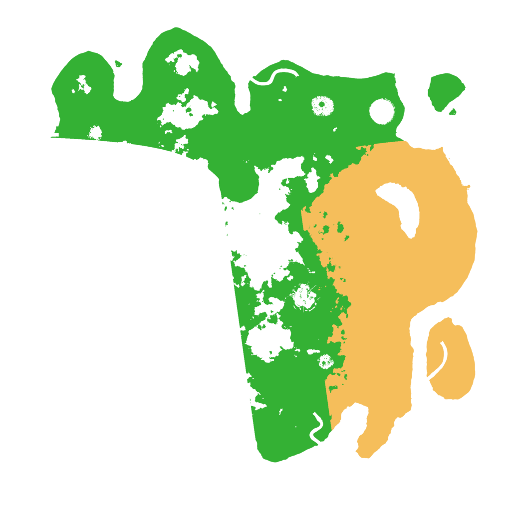 Biome Rust Map: Procedural Map, Size: 3600, Seed: 4766641