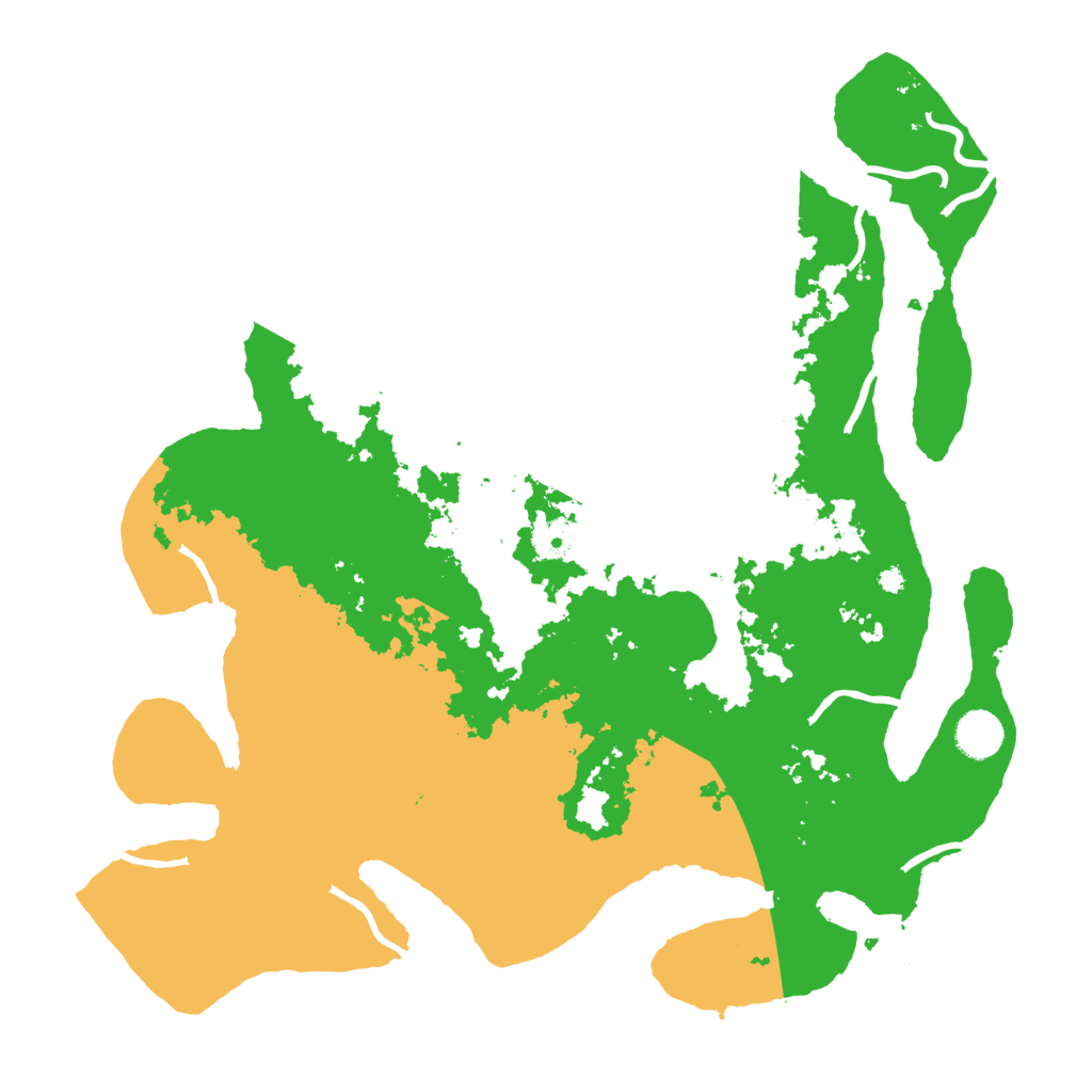 Biome Rust Map: Procedural Map, Size: 4000, Seed: 75983931