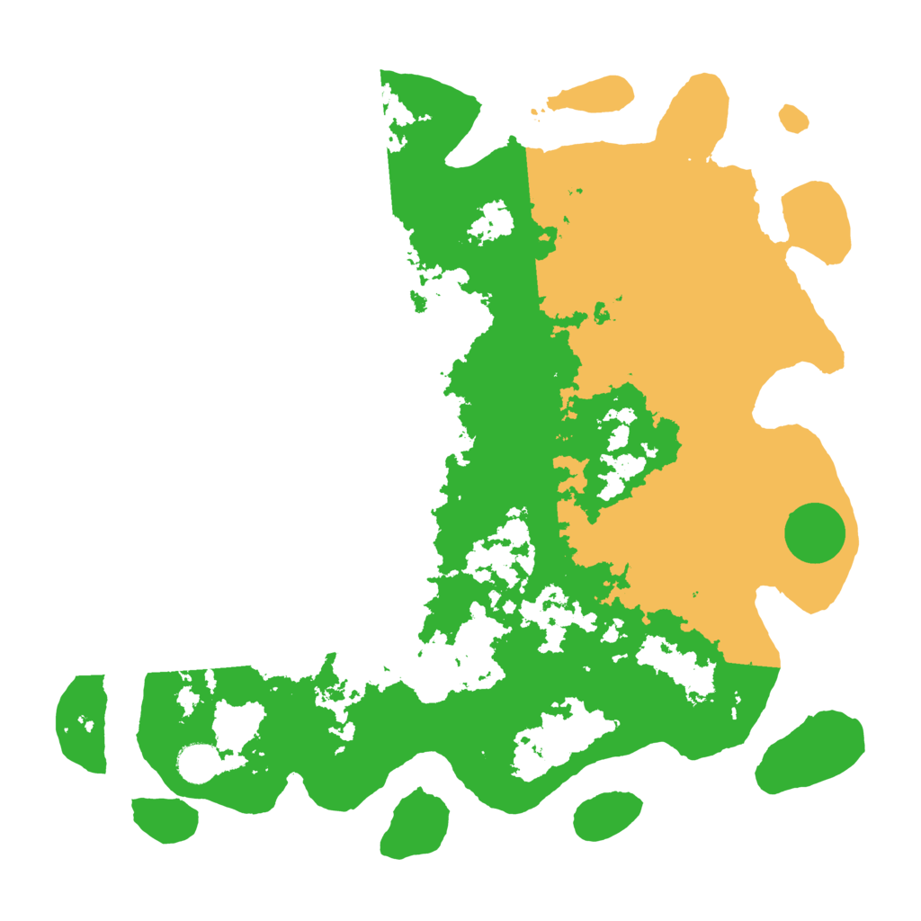 Biome Rust Map: Barren, Size: 4000, Seed: 256