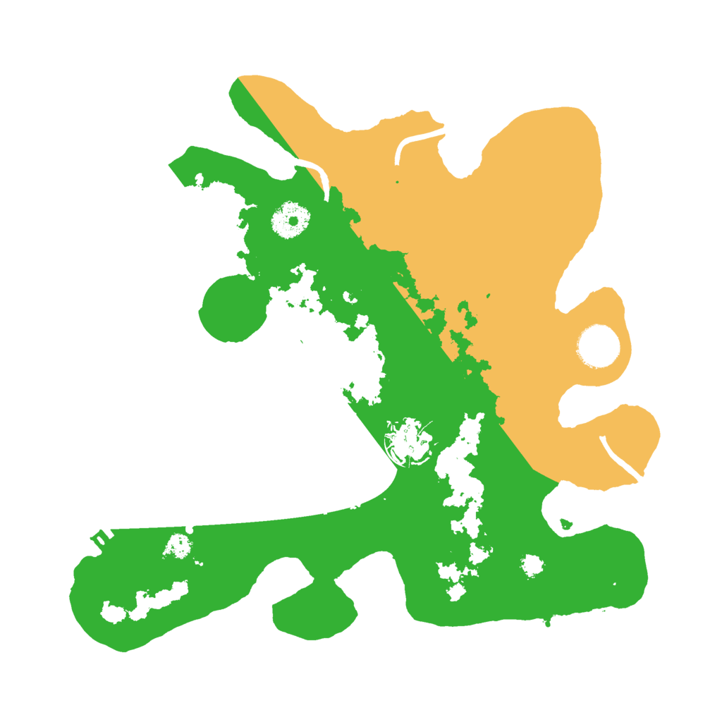 Biome Rust Map: Procedural Map, Size: 3000, Seed: 1825392915