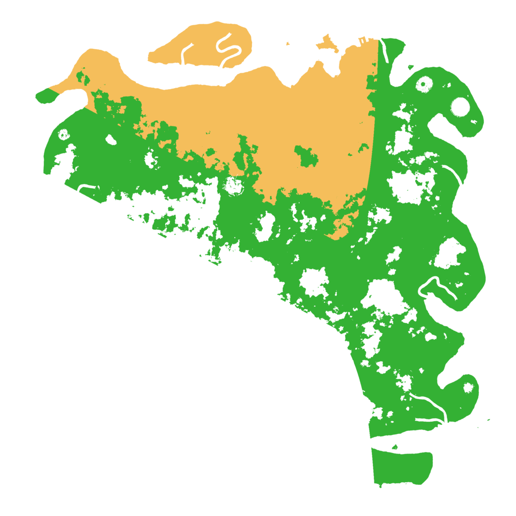 Biome Rust Map: Procedural Map, Size: 4800, Seed: 2371