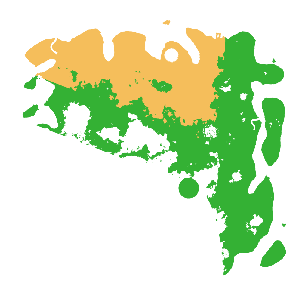 Biome Rust Map: Procedural Map, Size: 4000, Seed: 387777