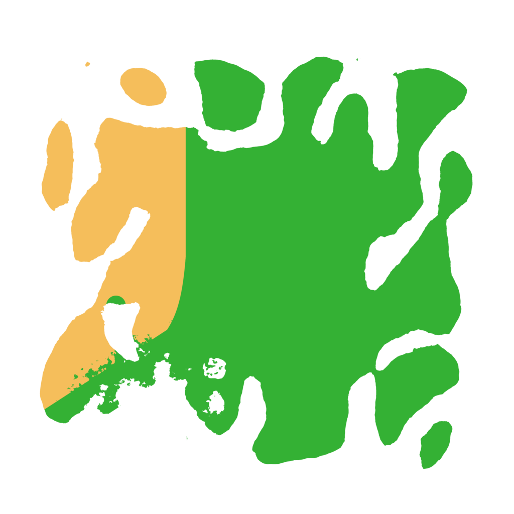 Biome Rust Map: Barren, Size: 3500, Seed: 2062273367