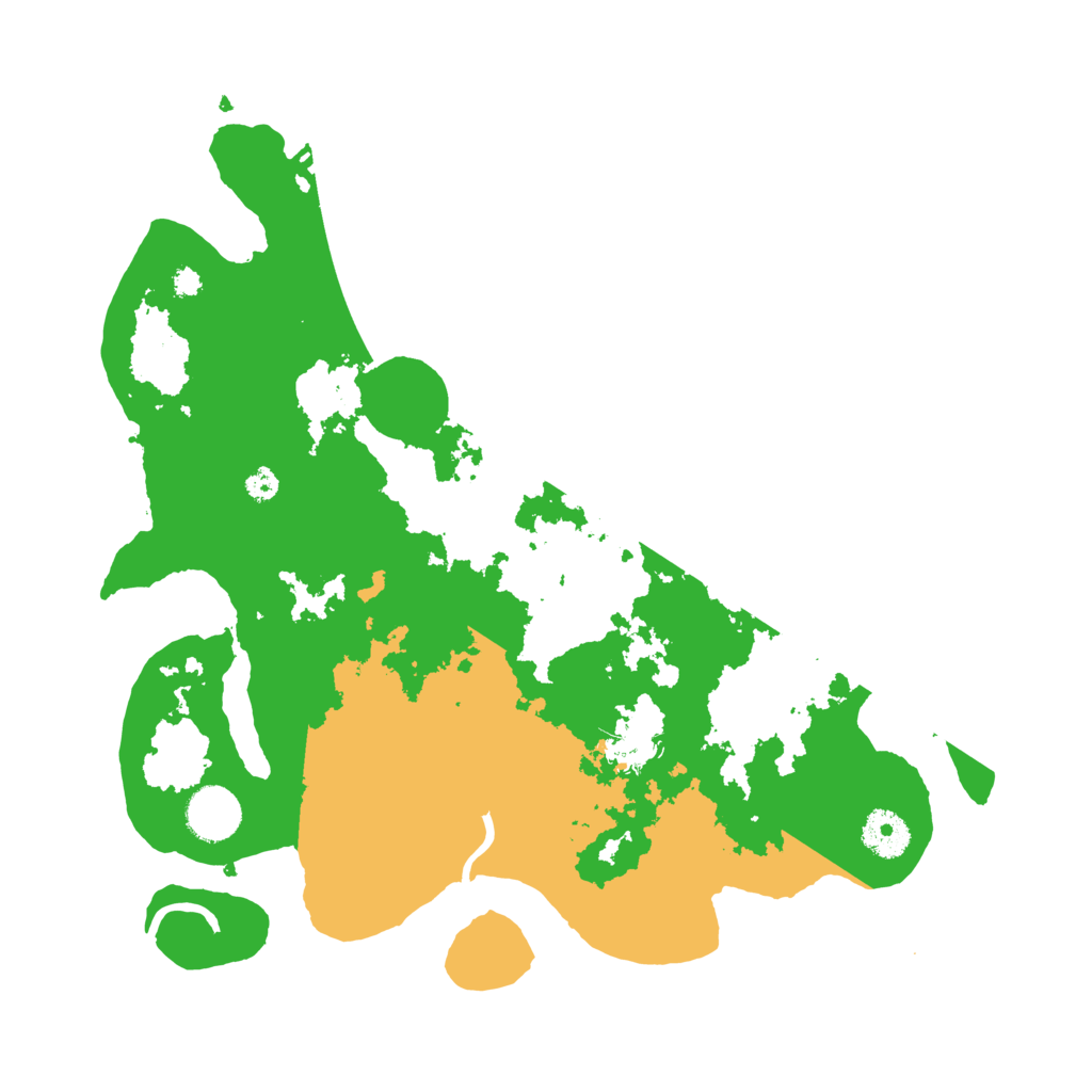 Biome Rust Map: Procedural Map, Size: 3500, Seed: 170465771