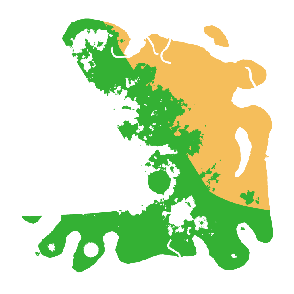 Biome Rust Map: Procedural Map, Size: 3500, Seed: 767971000