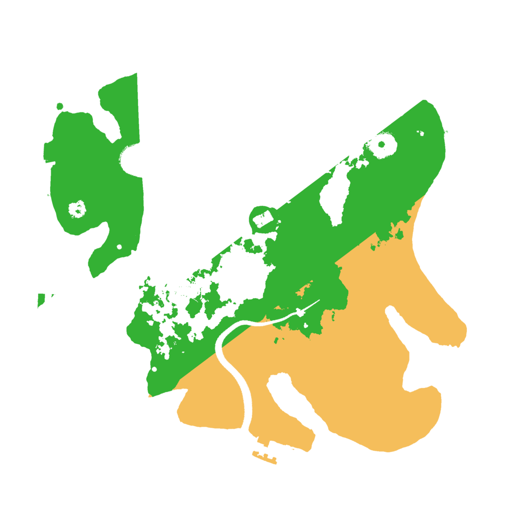 Biome Rust Map: Procedural Map, Size: 3000, Seed: 10863