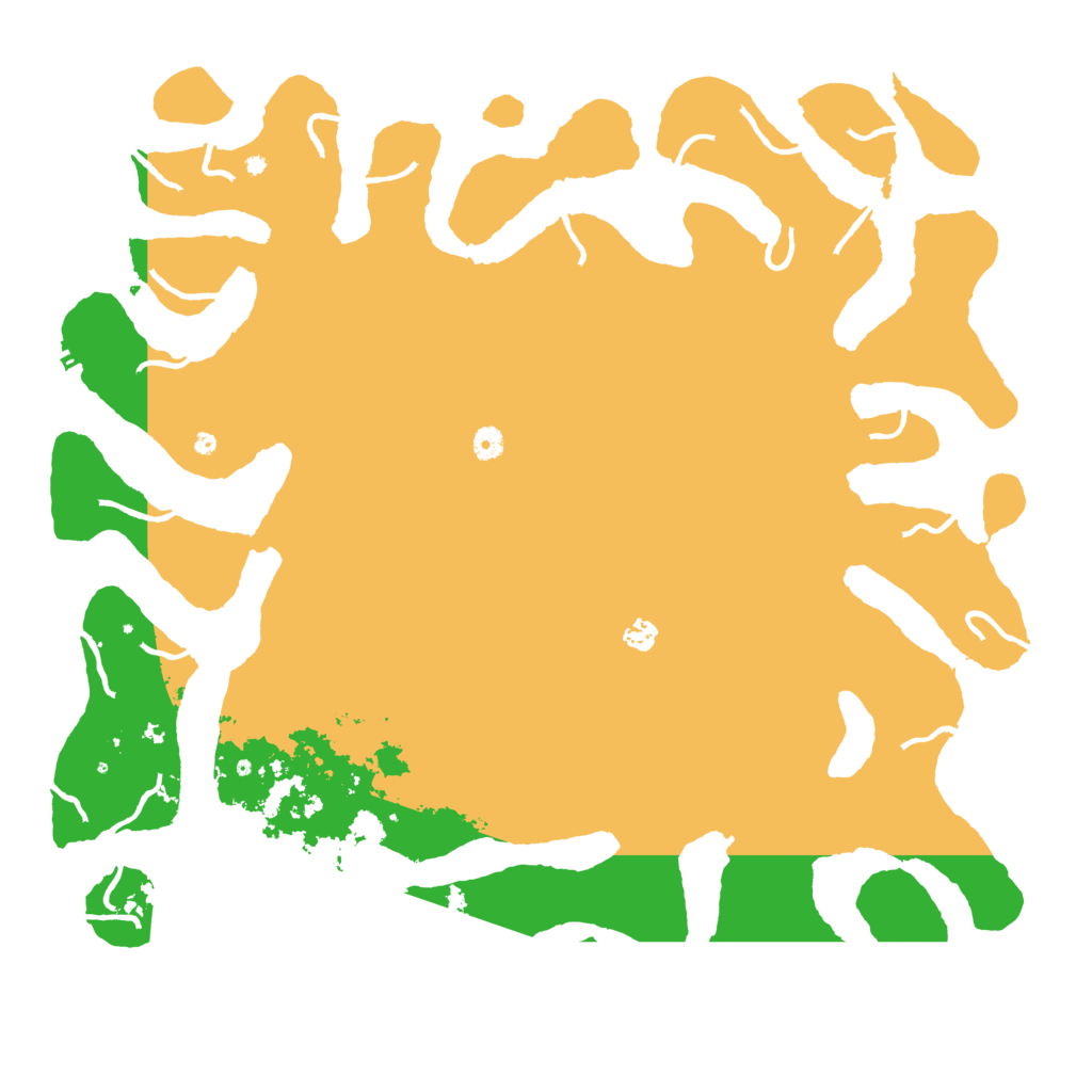 Biome Rust Map: Procedural Map, Size: 5100, Seed: 444469