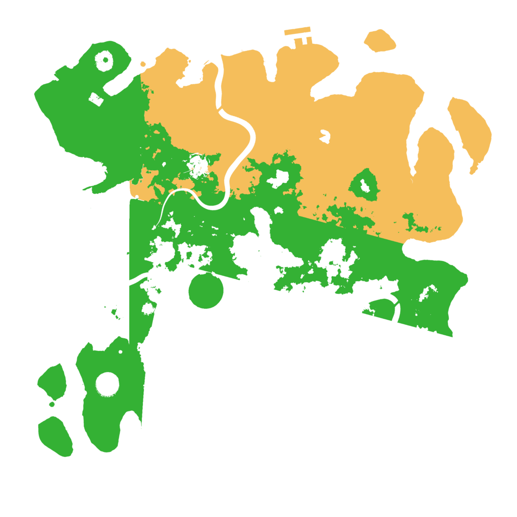 Biome Rust Map: Procedural Map, Size: 4000, Seed: 598120386
