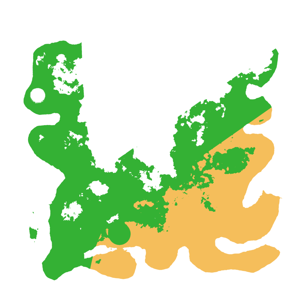 Biome Rust Map: Barren, Size: 3650, Seed: 195009358