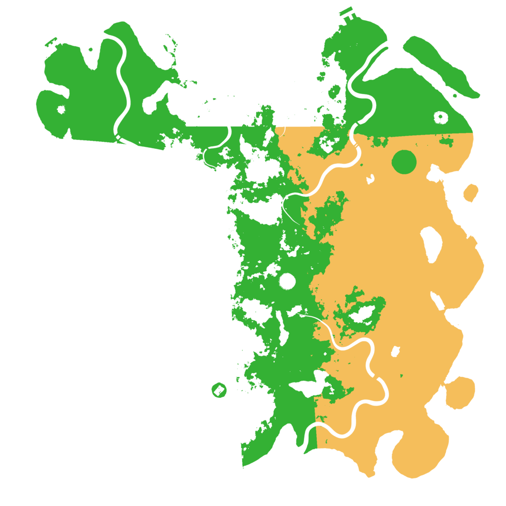 Biome Rust Map: Procedural Map, Size: 5500, Seed: 785475765