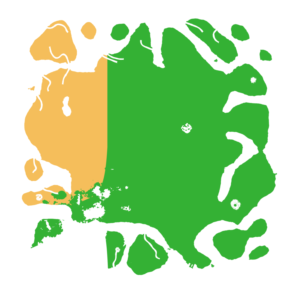 Biome Rust Map: Procedural Map, Size: 4500, Seed: 3000254