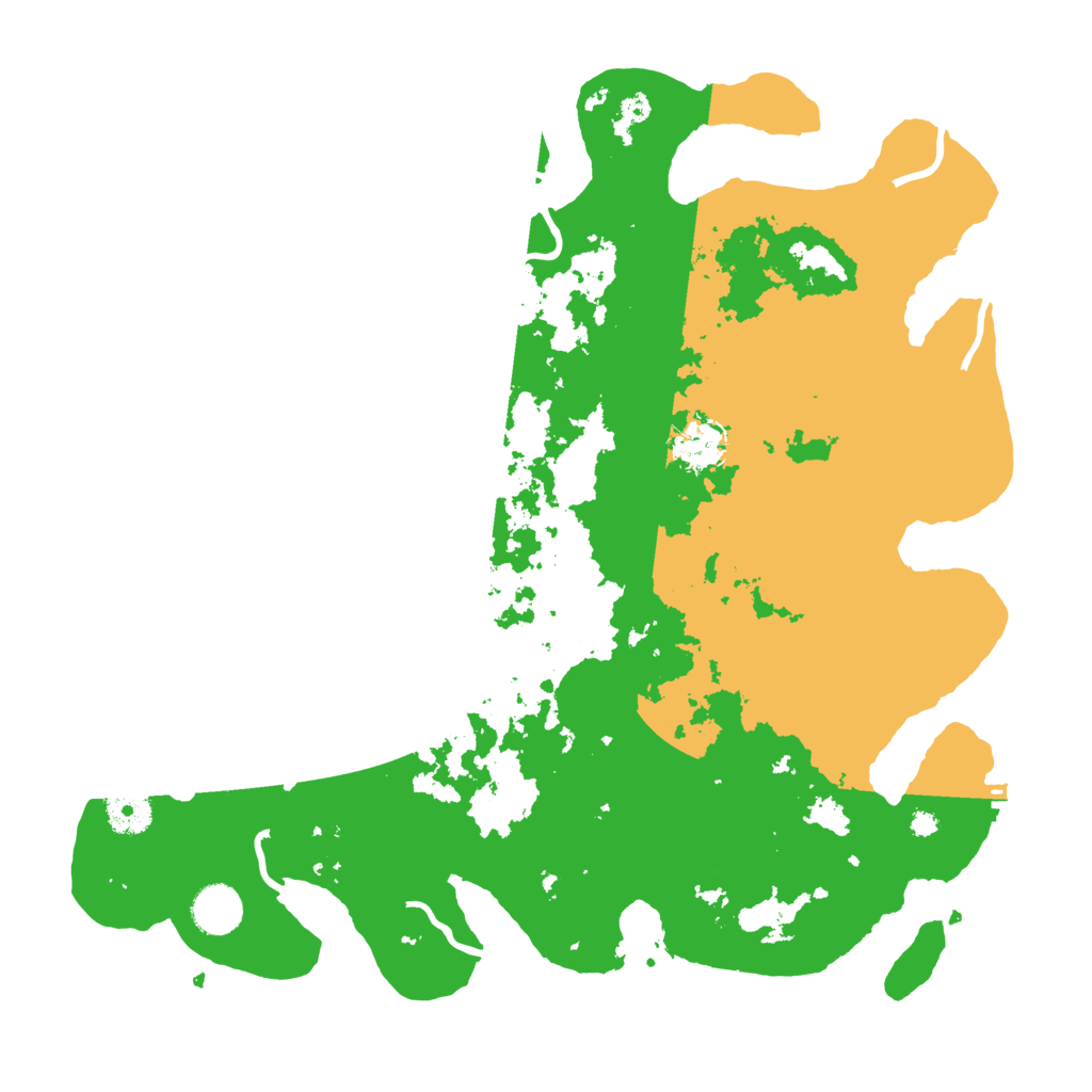 Biome Rust Map: Procedural Map, Size: 3800, Seed: 15786